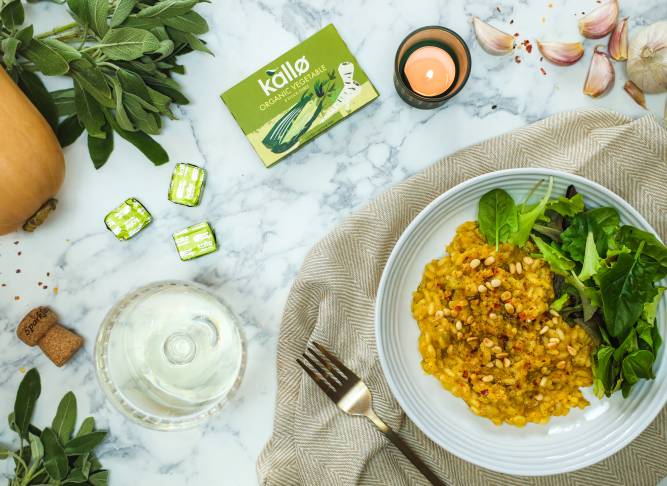 “Romantic”<br />Pumpkin Risotto