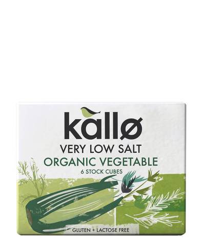 Very Low Salt Organic Vegetable Stock Cubes